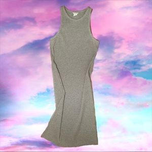 CLUB MONACO MIDI KNIT DRESS